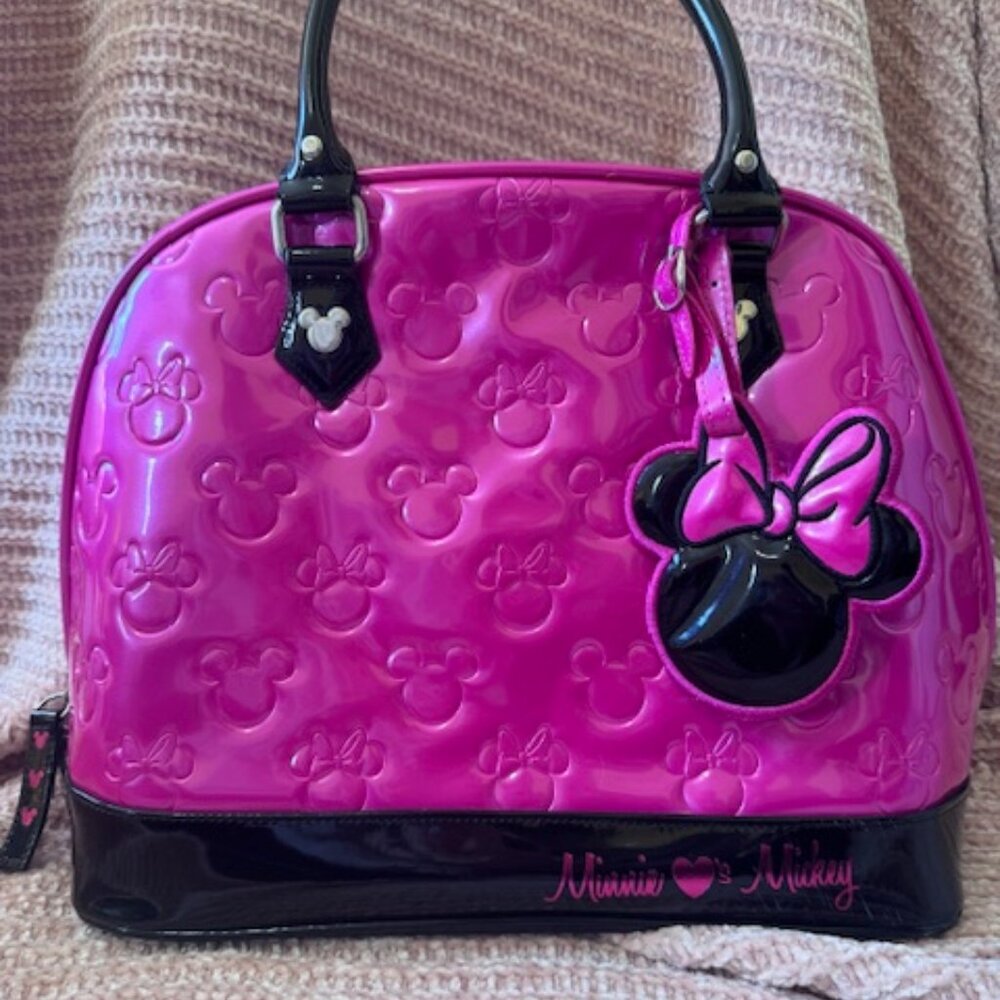 Loungefly Disney Minnie Loves Mickey Bag RARE!